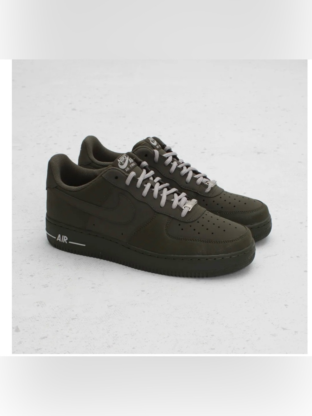Nike Air Force 1 Low Sneakers - Men’s Size 8 Dark Gray color.